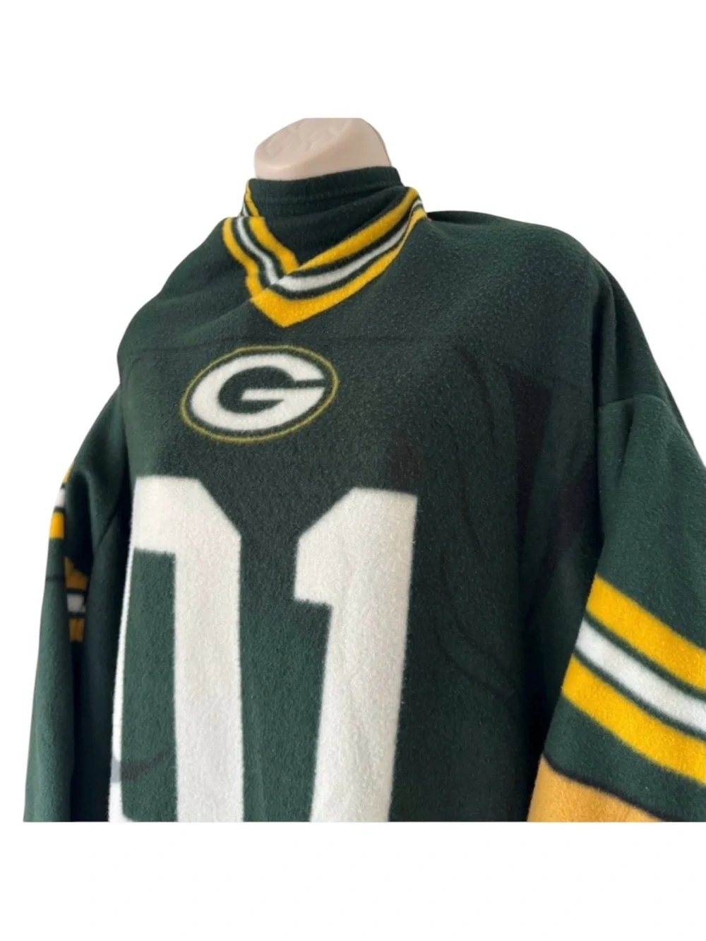 Green Bay Packers NFL Snuggie Wearable Fleece Blanket Northwest Adult OS